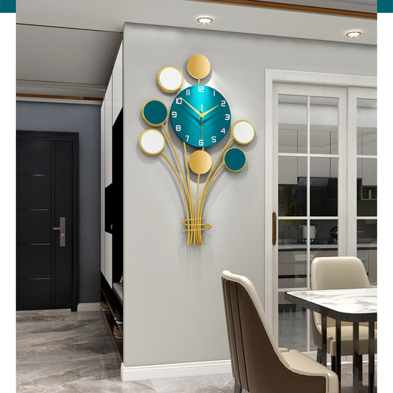 Modern Wall Clock, Vibrant-Color Decorative