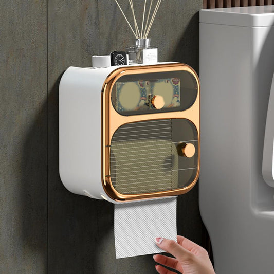 Wall Mounted Toilet Tissue Box