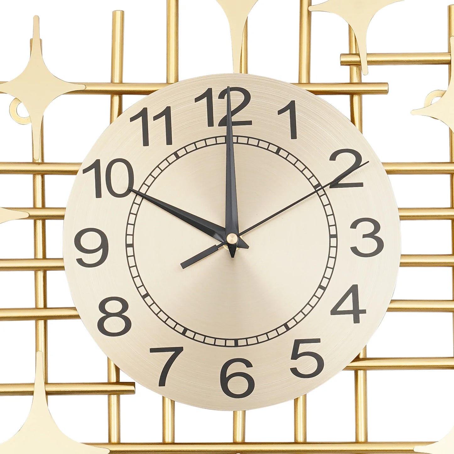 Luxury Modern Sparkling Decorative Wall Clock  100*50cm