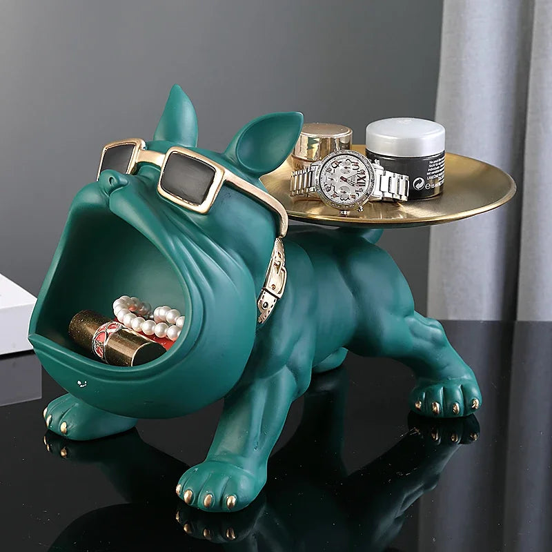 BEST SELLER: MODERN MAN CAVE Decor Bulldog Figurine Dog Statue