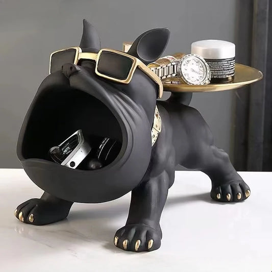 BEST SELLER: MODERN MAN CAVE Decor Bulldog Figurine Dog Statue