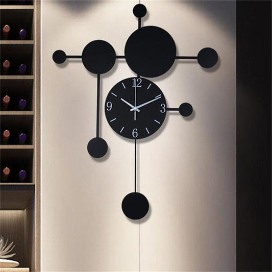 Modern Minimalist Creative Scandinavian Living Room Decorative Wall Clock