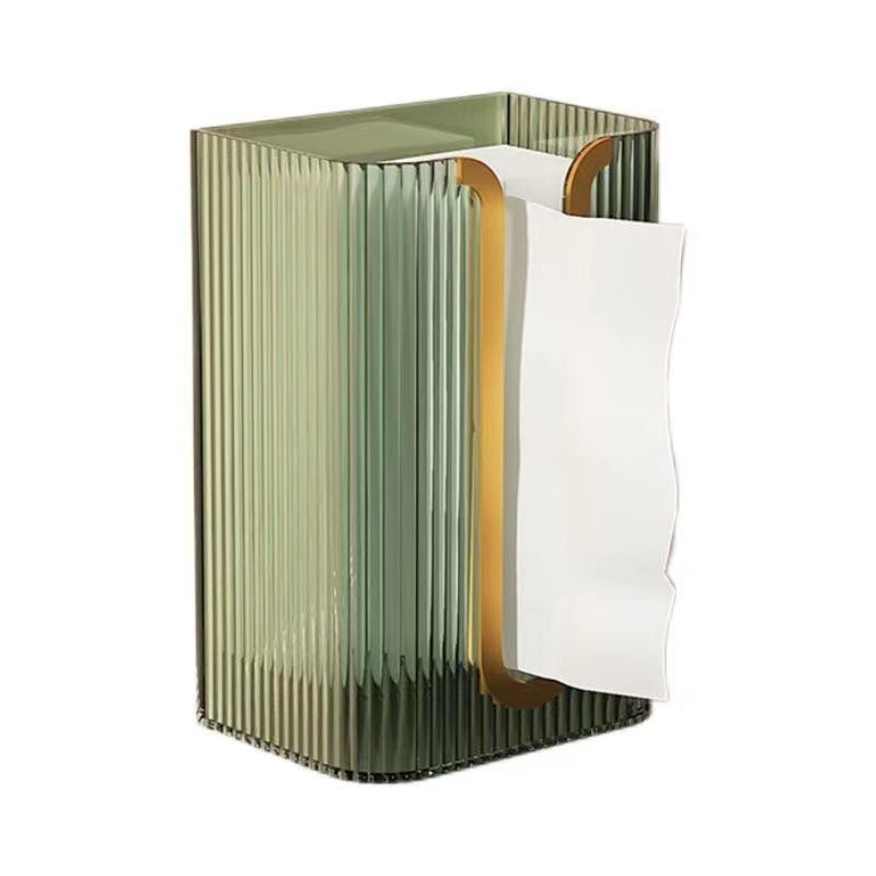 Wall Mounted Tissue Box For Domestic Bathroom Storage